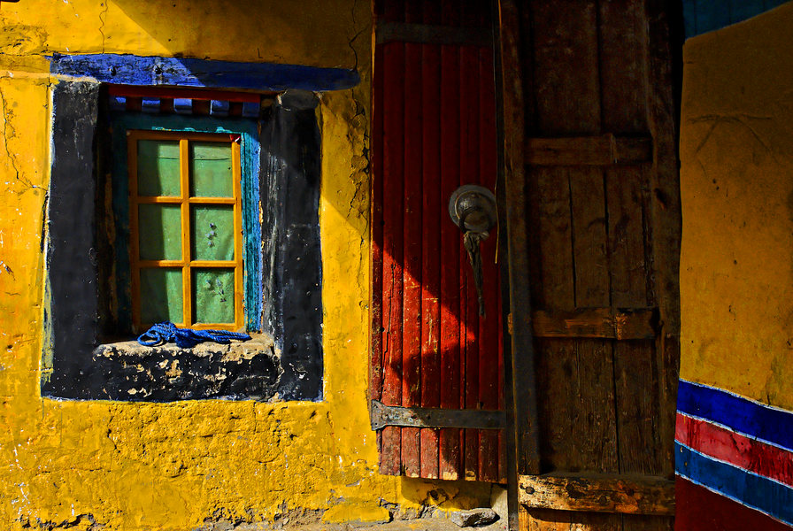 Tibetan Door and Window